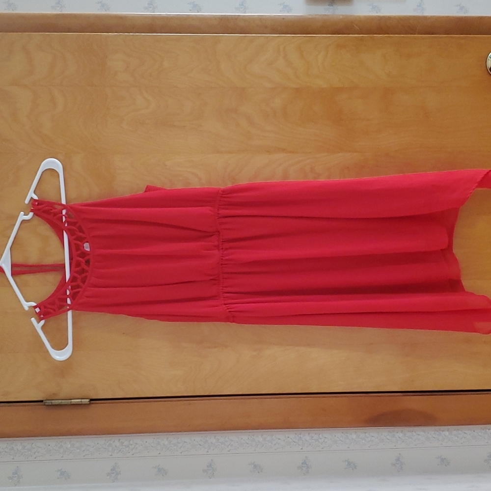 No boundaries red dress size medium